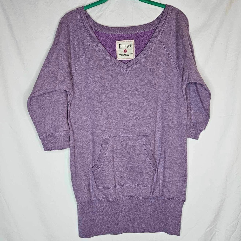 Energie - Half Sleeve - Purple Sweater - Picture 2 of 4